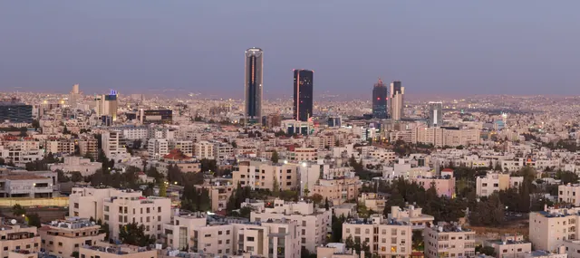 Amman skyline in Jordan